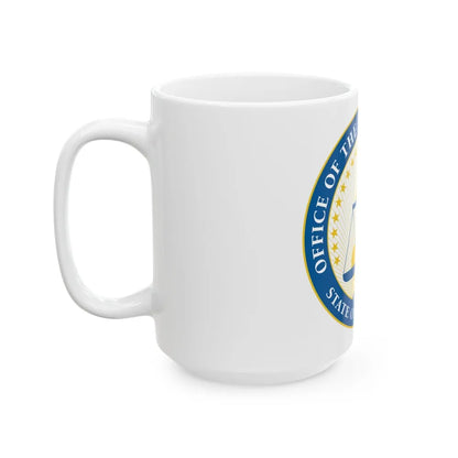 Seal of the Attorney General of New Jersey - White Coffee Mug-Go Mug Yourself