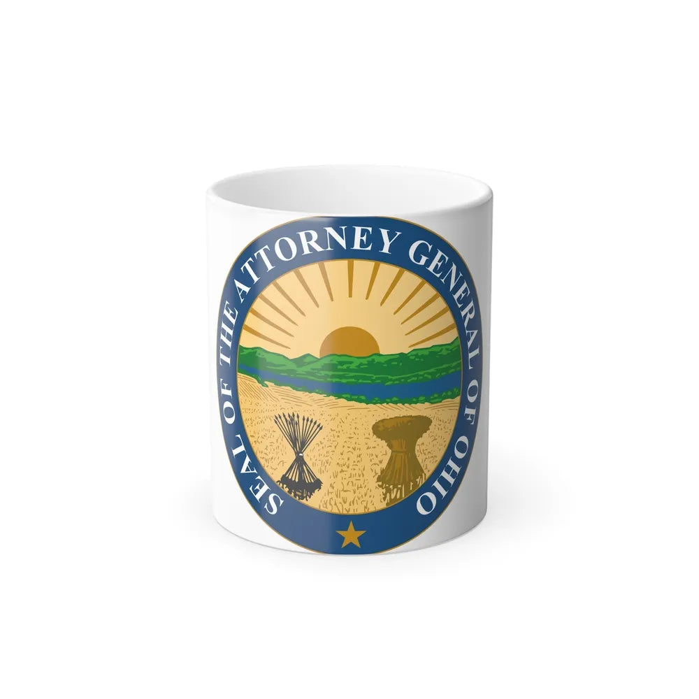 Seal of the Attorney General of Ohio - Color Changing Mug 11oz-11oz-Go Mug Yourself