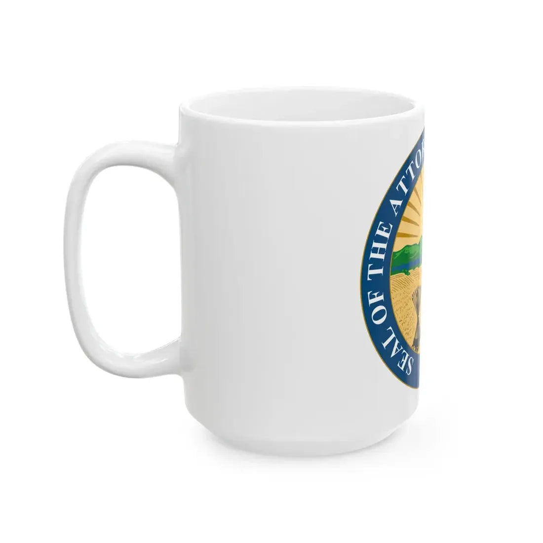 Seal of the Attorney General of Ohio - White Coffee Mug - Go Mug Yourself