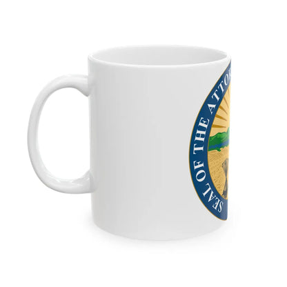 Seal of the Attorney General of Ohio - White Coffee Mug-Go Mug Yourself