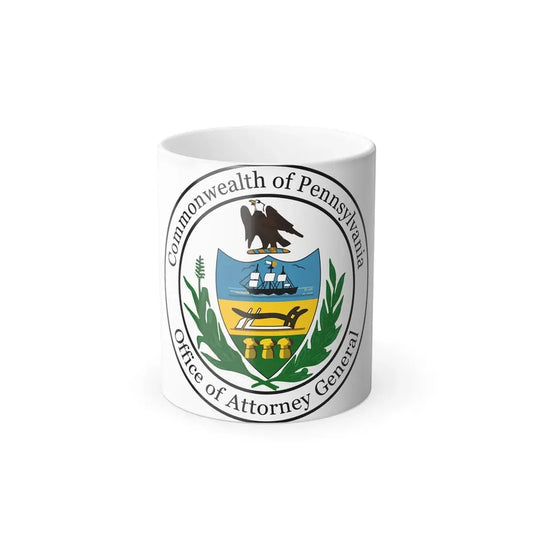 Seal of the Attorney General of Pennsylvania - Color Changing Mug 11oz 11oz - Go Mug Yourself