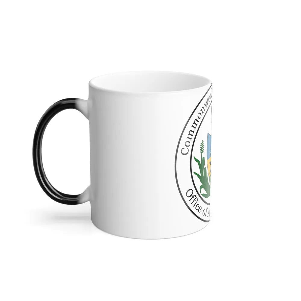 Seal of the Attorney General of Pennsylvania - Color Changing Mug 11oz-Go Mug Yourself