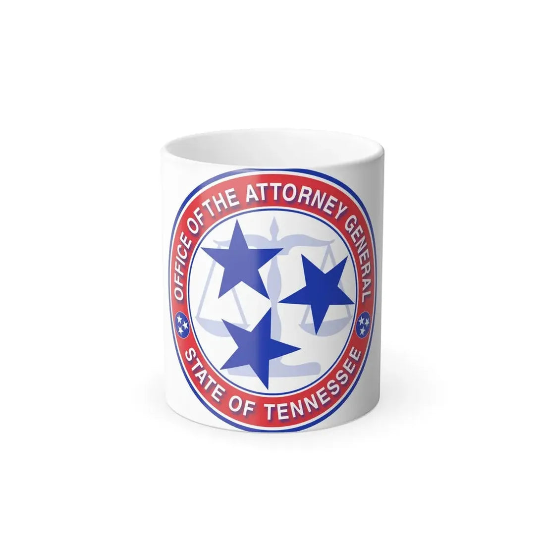 Seal of the Attorney General of Tennessee - Color Changing Mug 11oz 11oz - Go Mug Yourself