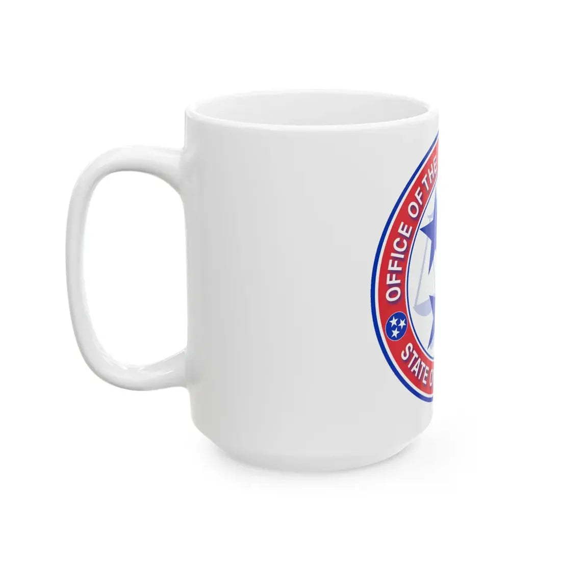 Seal of the Attorney General of Tennessee - White Coffee Mug - Go Mug Yourself