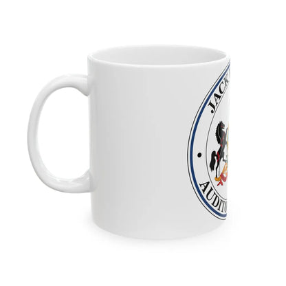 Seal of the Auditor General of Pennsylvania Jack Wagner - White Coffee Mug-Go Mug Yourself