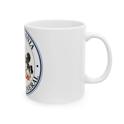 Seal of the Auditor General of Pennsylvania - White Coffee Mug-Go Mug Yourself