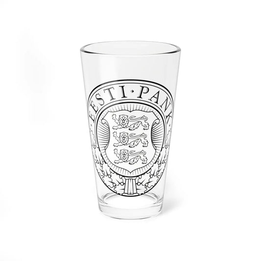 Seal of the Bank of Estonia 2 (Estonia) (Coat of Arms) Pint Glass 16oz 16oz - Go Mug Yourself