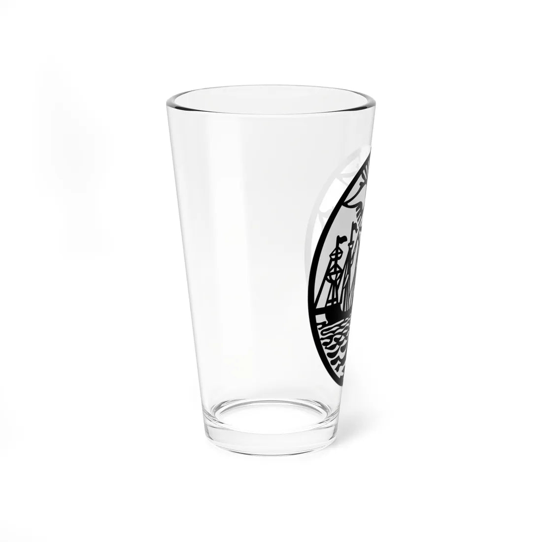 Seal of the Buenos Aires City 2003 - 2006 (Argentina) (Coat of Arms) Pint Glass 16oz - Go Mug Yourself