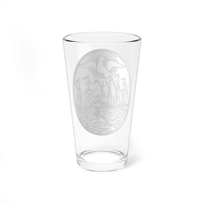 Seal of the Buenos Aires City 2003 - 2006 (Argentina) (Coat of Arms) Pint Glass 16oz - Go Mug Yourself