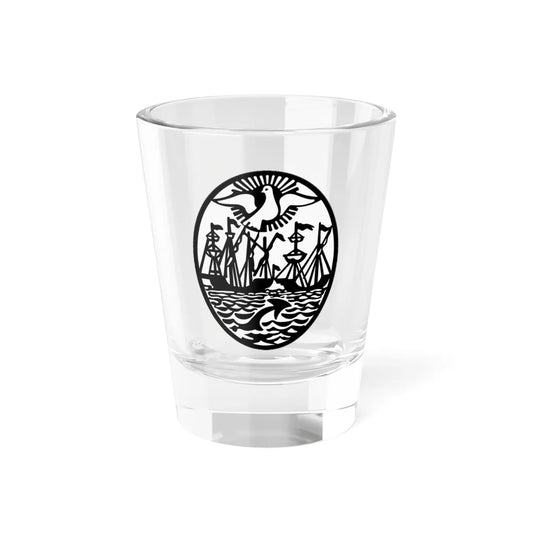 Seal of the Buenos Aires City 2003 - 2006 (Argentina) (Coat of Arms) Shot Glass 1.5oz 1.5oz - Go Mug Yourself