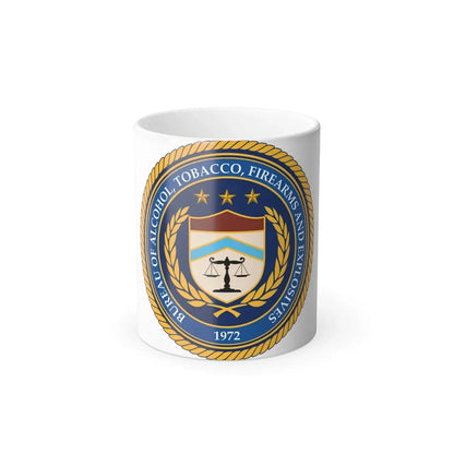 Seal of the Bureau of Alcohol Tobacco Firearms and Explosives - Color Changing Mug 11oz 11oz - Go Mug Yourself