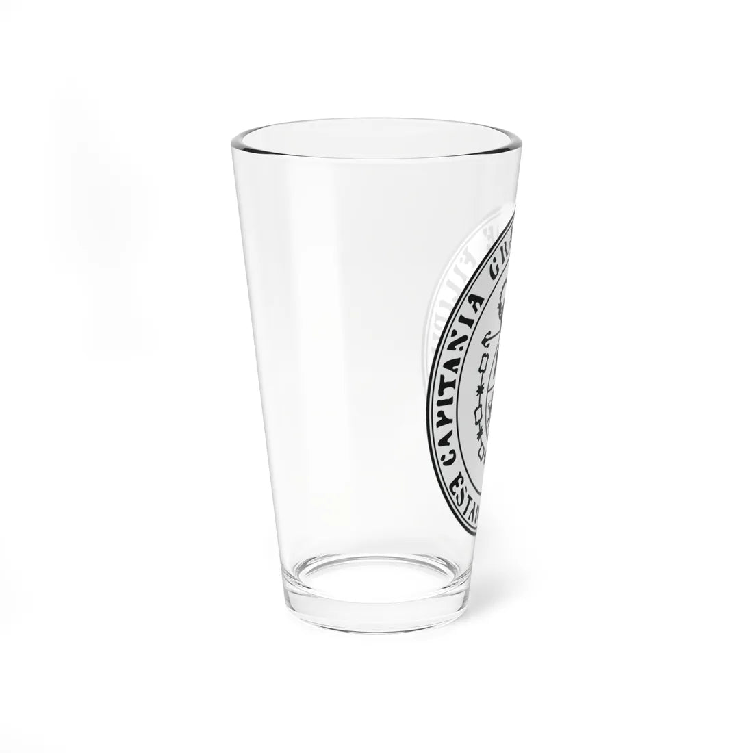 Seal of the Captaincy General of the Philippines (Philippines) (Coat of Arms) Pint Glass 16oz - Go Mug Yourself