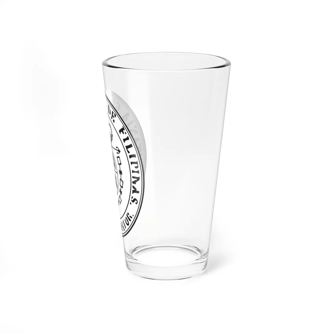 Seal of the Captaincy General of the Philippines (Philippines) (Coat of Arms) Pint Glass 16oz - Go Mug Yourself