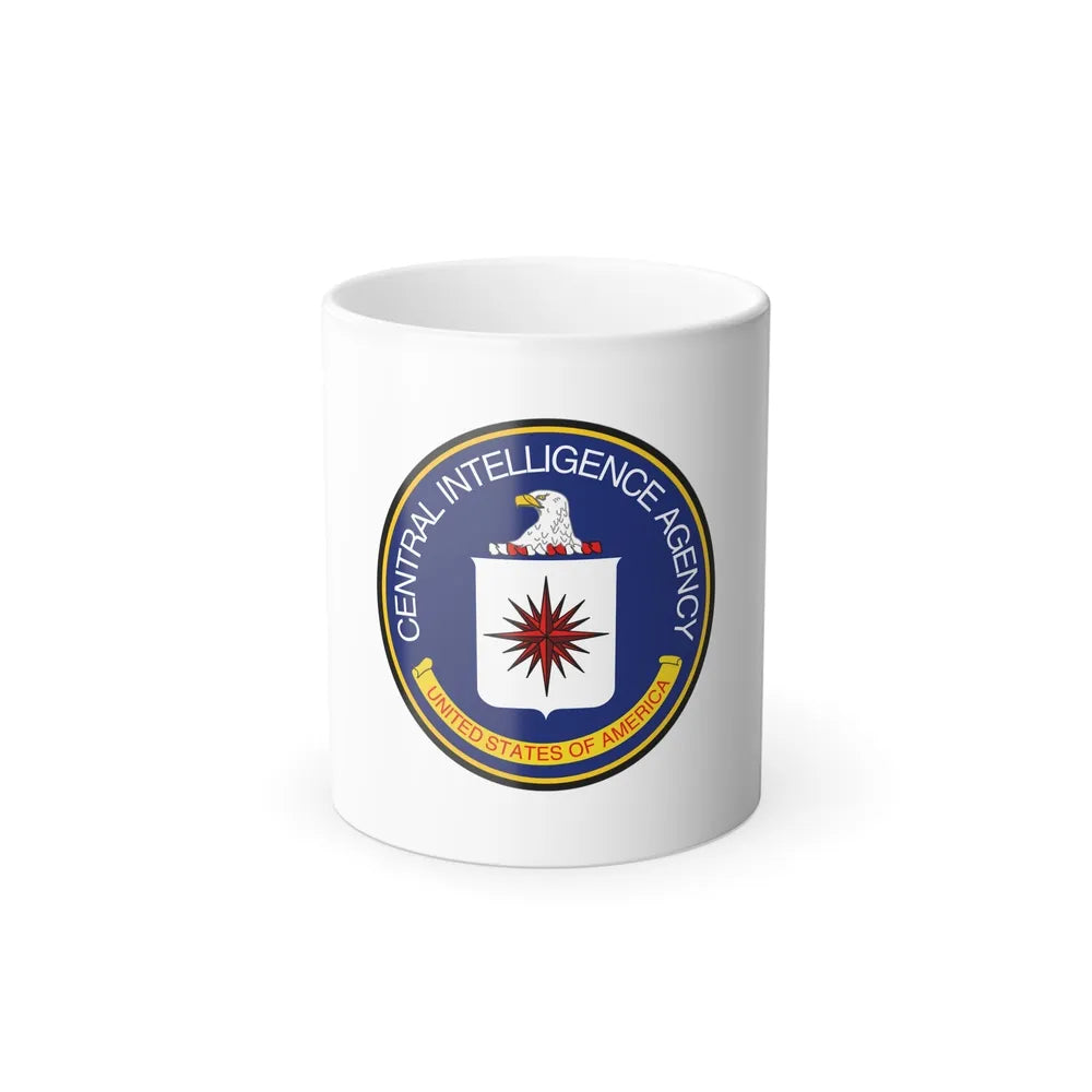 Seal of the Central Intelligence Agency - Color Changing Mug 11oz-11oz-Go Mug Yourself