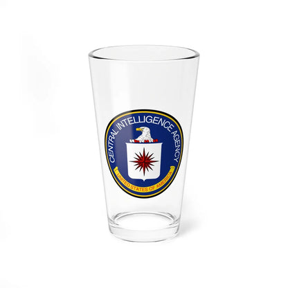 Seal of the Central Intelligence Agency - Pint Glass 16oz-16oz-Go Mug Yourself