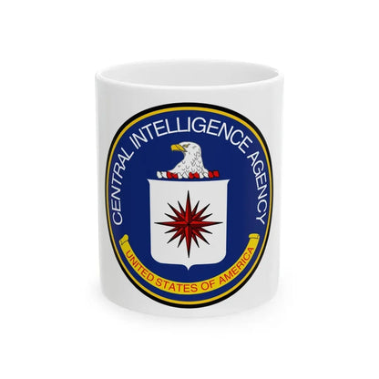 Seal of the Central Intelligence Agency - White Coffee Mug 11oz - Go Mug Yourself