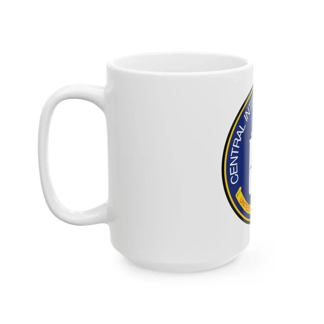 Seal of the Central Intelligence Agency - White Coffee Mug - Go Mug Yourself