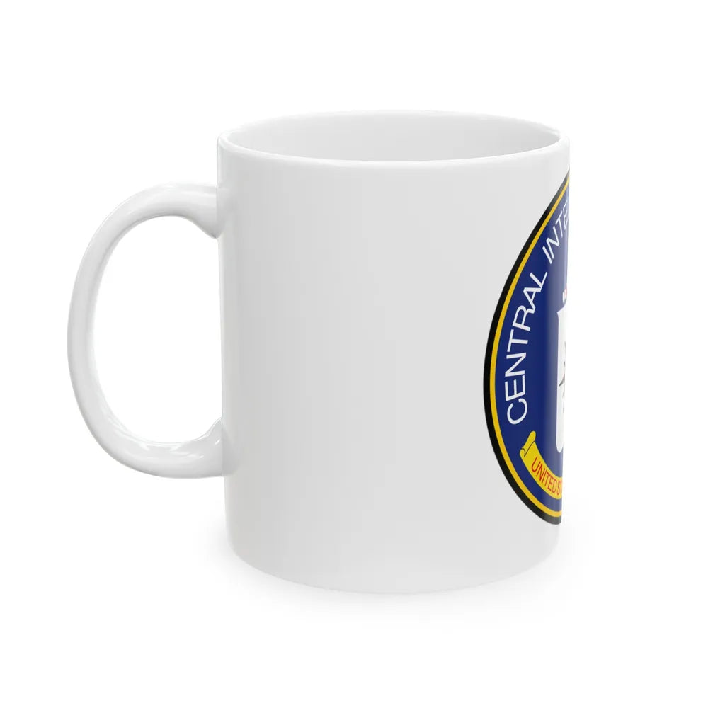 Seal of the Central Intelligence Agency - White Coffee Mug-Go Mug Yourself