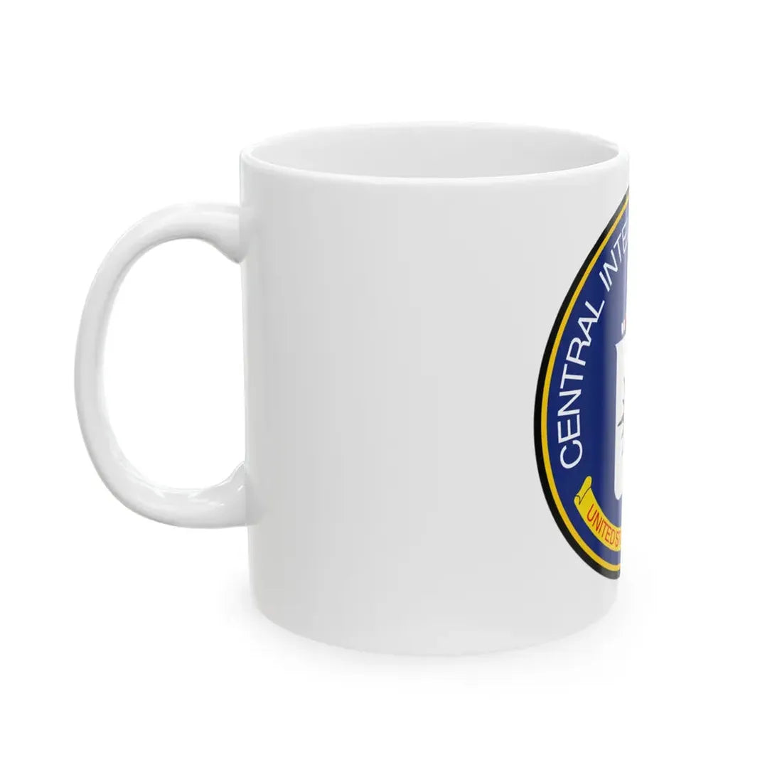Seal of the Central Intelligence Agency - White Coffee Mug - Go Mug Yourself