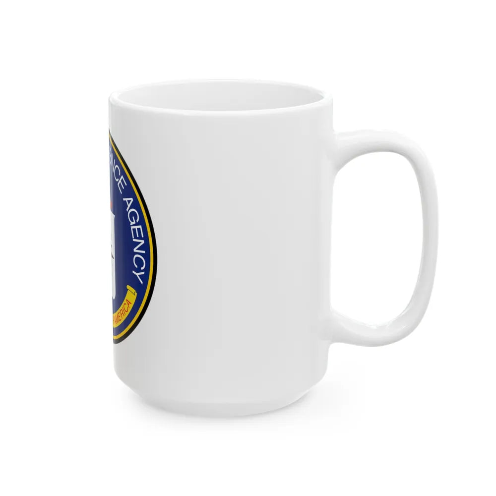 Seal of the Central Intelligence Agency - White Coffee Mug-Go Mug Yourself