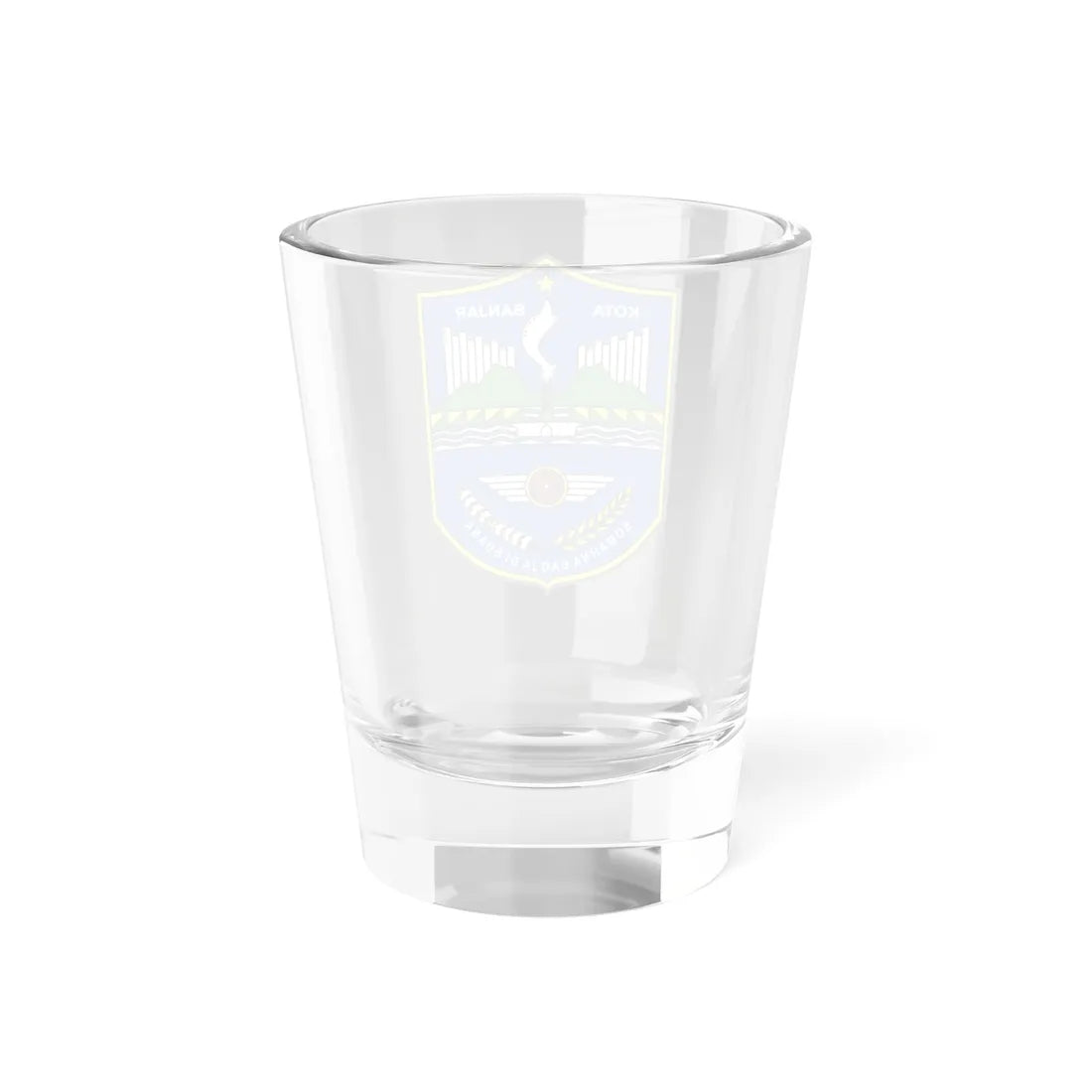 Seal of the City of Banjar (Indonesia) (Coat of Arms) Shot Glass 1.5oz - Go Mug Yourself