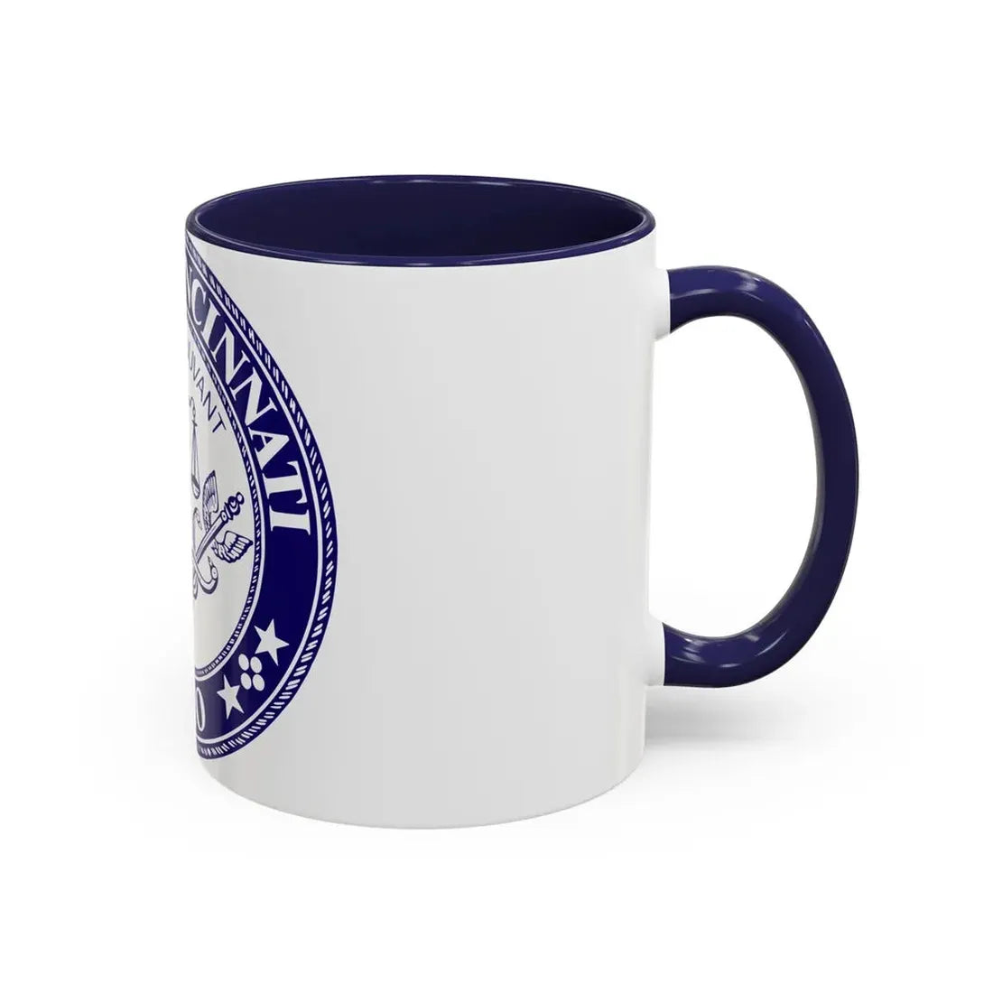 Seal of the City of Cincinnati - Accent Coffee Mug - Go Mug Yourself