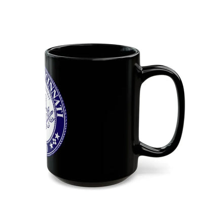 Seal of the City of Cincinnati - Black Coffee Mug - Go Mug Yourself