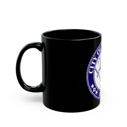 Seal of the City of Cincinnati - Black Coffee Mug-Go Mug Yourself