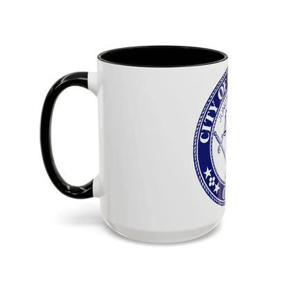 Seal of the City of Cincinnati (Ohio) - Accent Coffee Mug - Go Mug Yourself