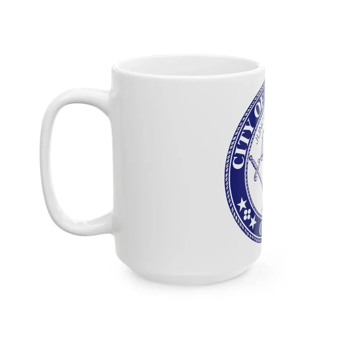 Seal of the City of Cincinnati (Ohio) - White Coffee Mug - Go Mug Yourself
