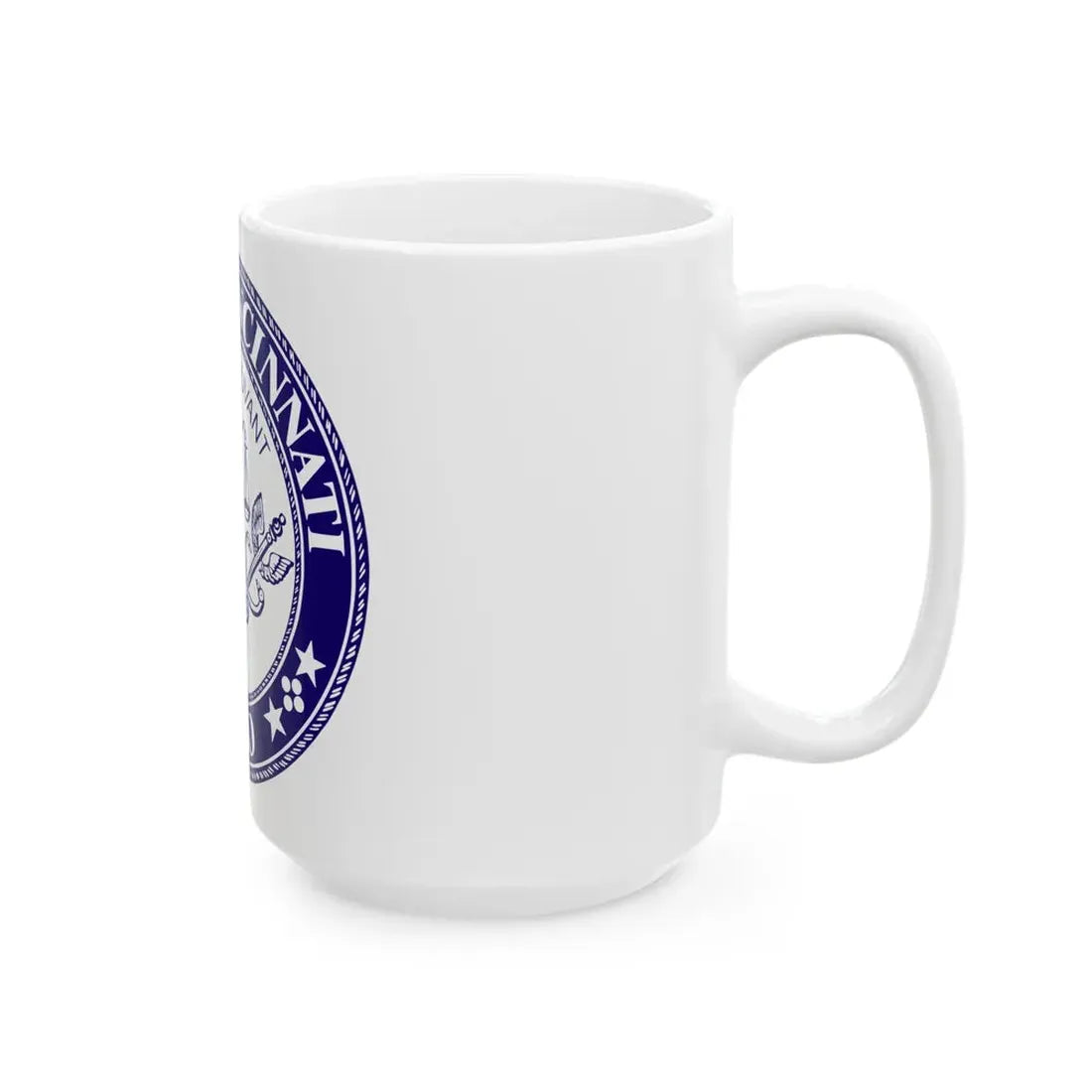 Seal of the City of Cincinnati - White Coffee Mug - Go Mug Yourself