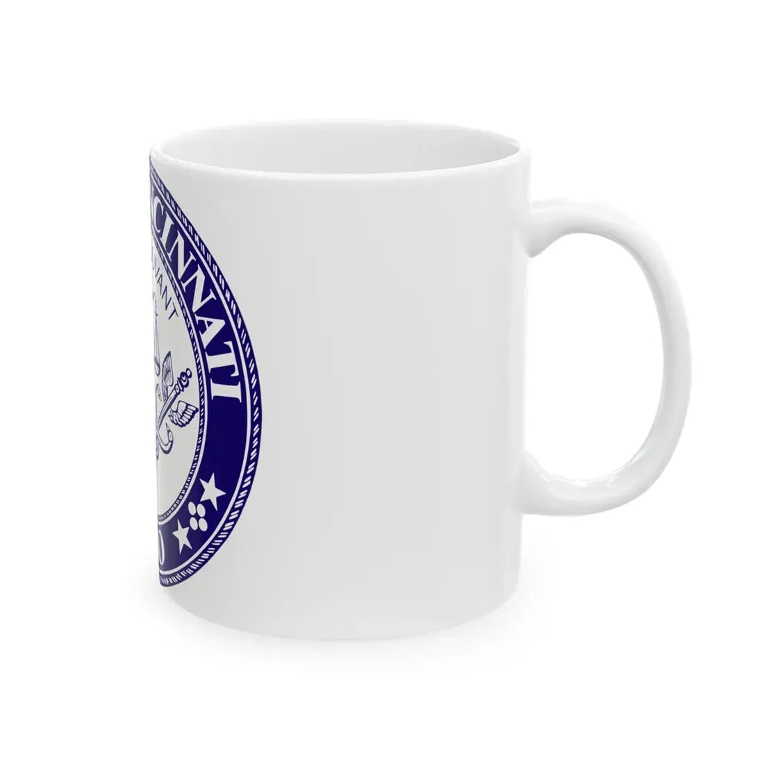 Seal of the City of Cincinnati - White Coffee Mug - Go Mug Yourself