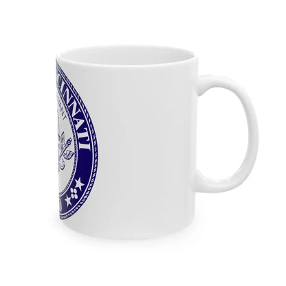 Seal of the City of Cincinnati - White Coffee Mug - Go Mug Yourself