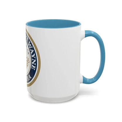 Seal of the City of Fort Wayne Indiana - Accent Coffee Mug - Go Mug Yourself