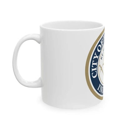 Seal of the City of Fort Wayne Indiana - White Coffee Mug - Go Mug Yourself