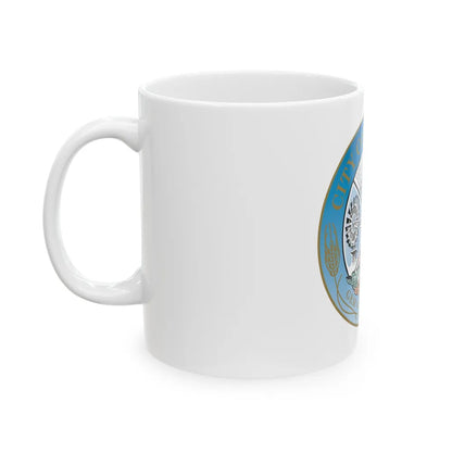 Seal of the City of Murrieta - White Coffee Mug-Go Mug Yourself