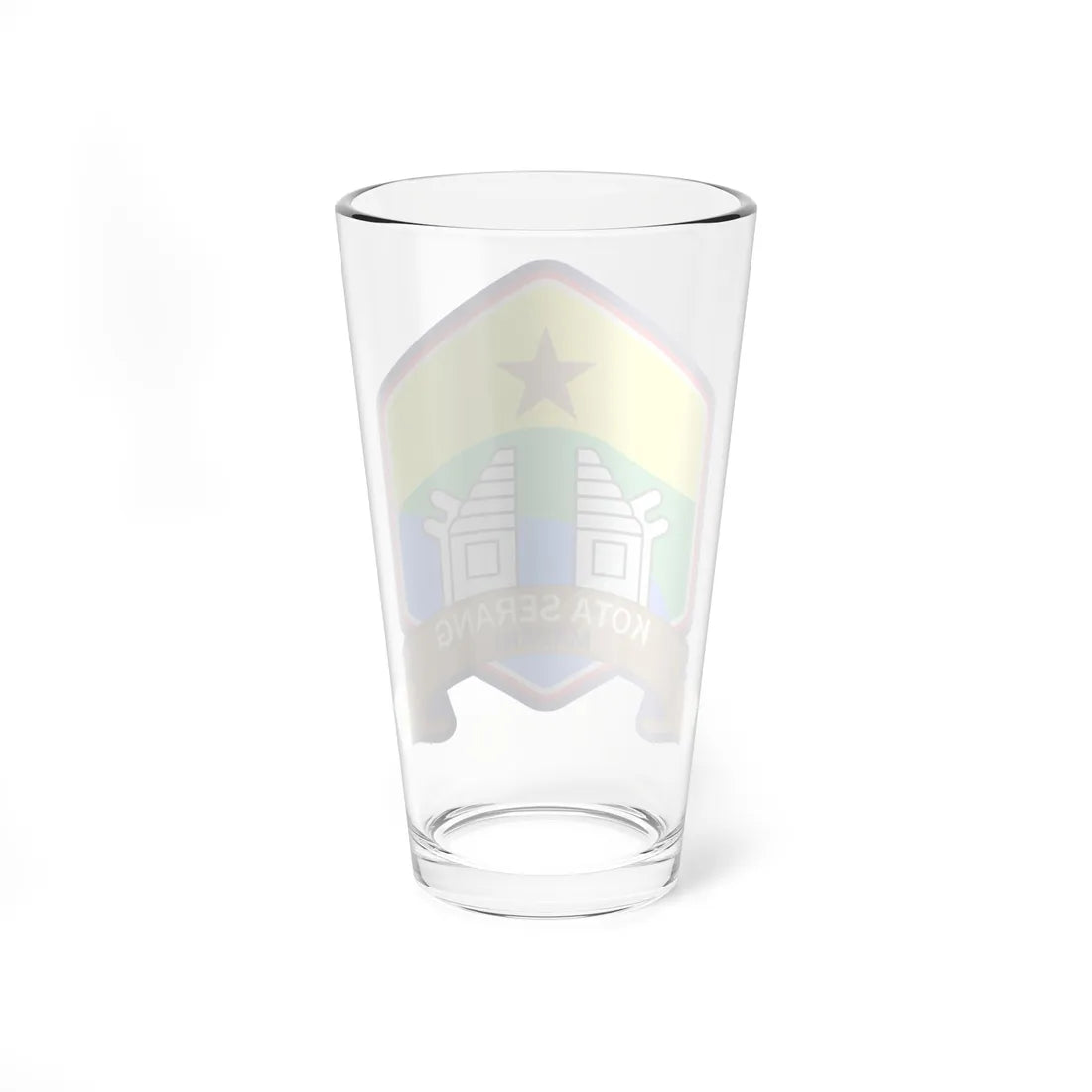 Seal of the City of Serang (Indonesia) (Coat of Arms) Pint Glass 16oz - Go Mug Yourself