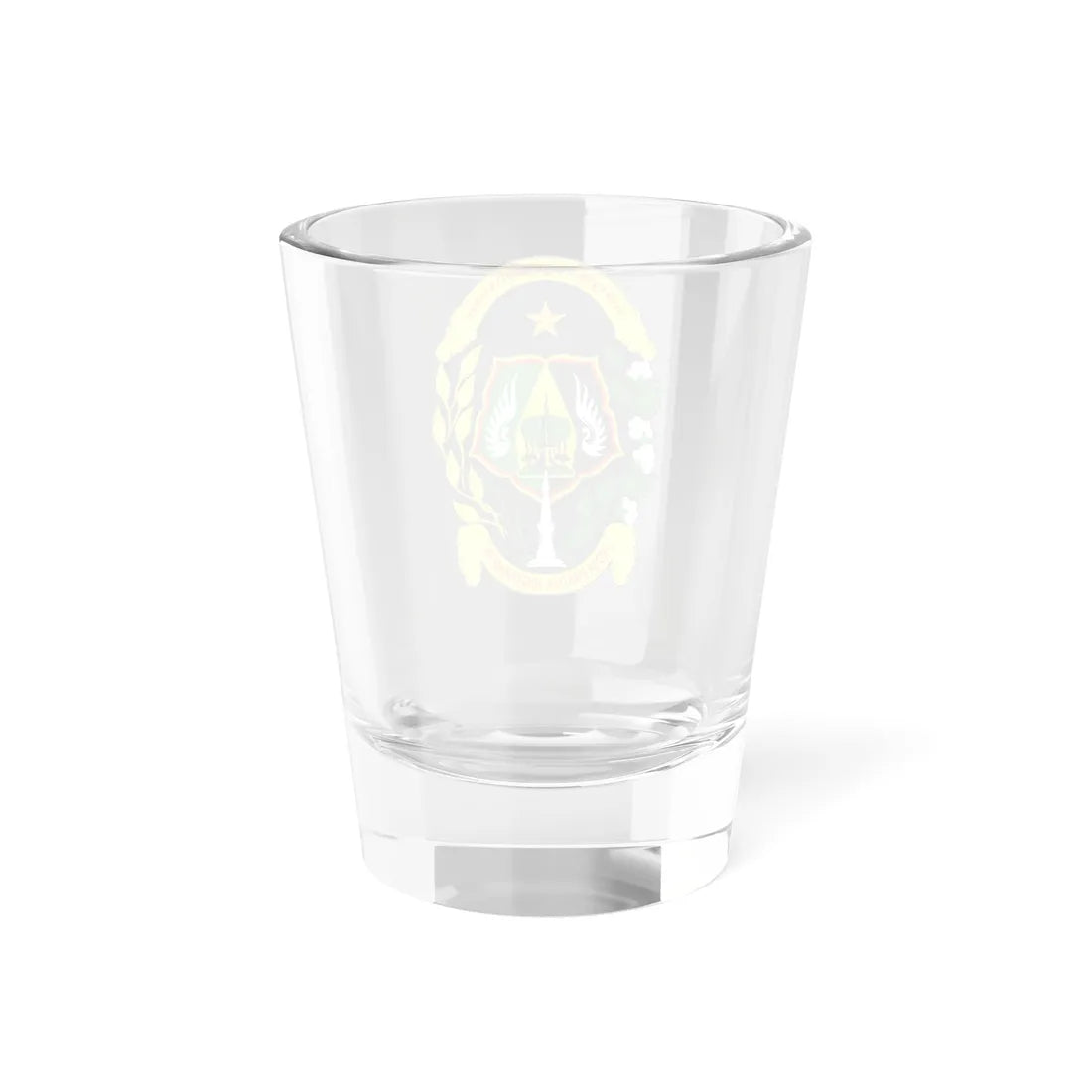 Seal of the City of Yogyakarta (Indonesia) (Coat of Arms) Shot Glass 1.5oz - Go Mug Yourself