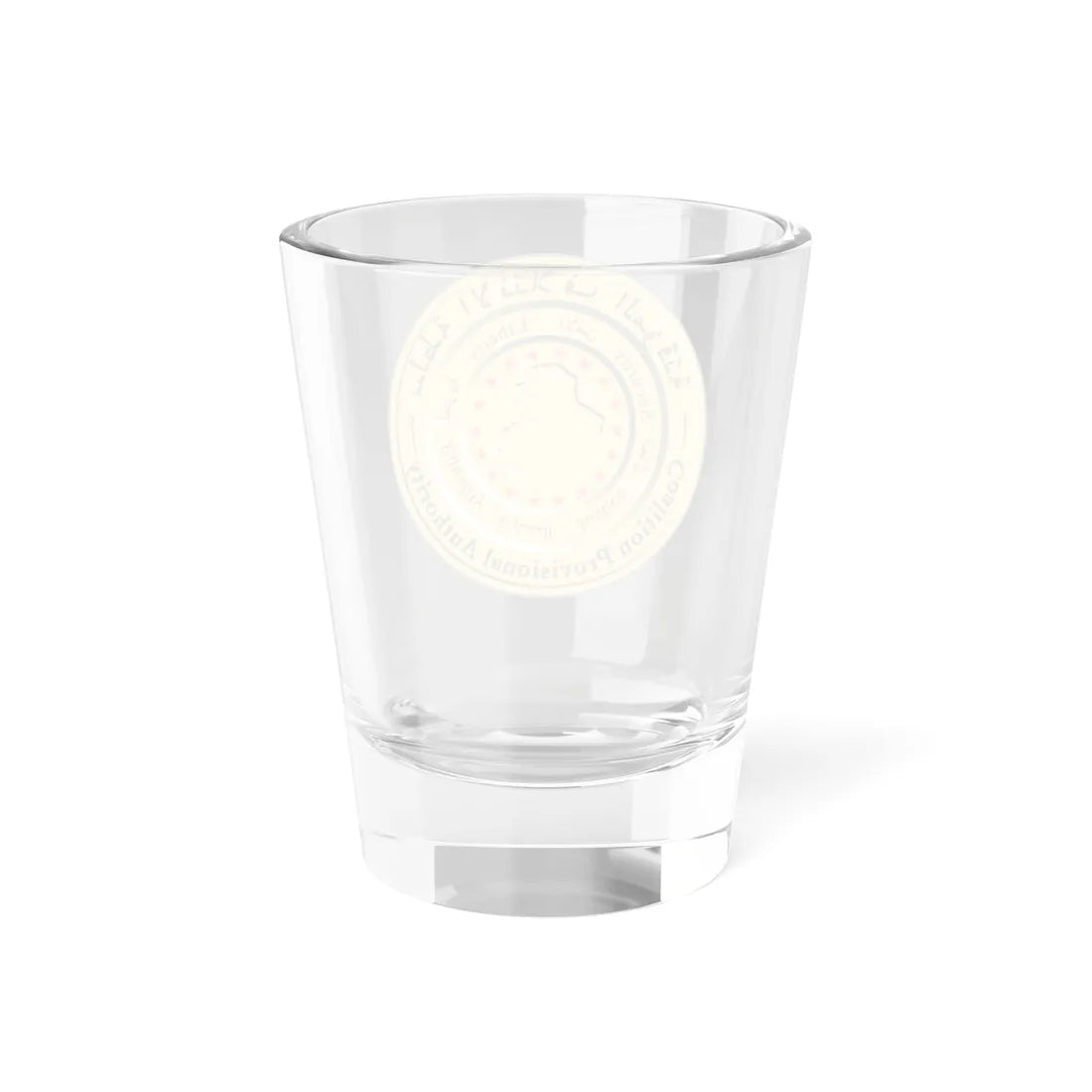 Seal of the Coalition Provisional Authority of Iraq (Iraq) (Coat of Arms) Shot Glass 1.5oz - Go Mug Yourself