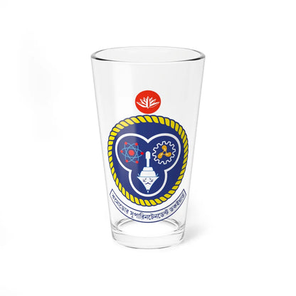 Seal of the Commodore Superintendent Dockyard (Bangladesh) (Coat of Arms) Pint Glass 16oz 16oz - Go Mug Yourself