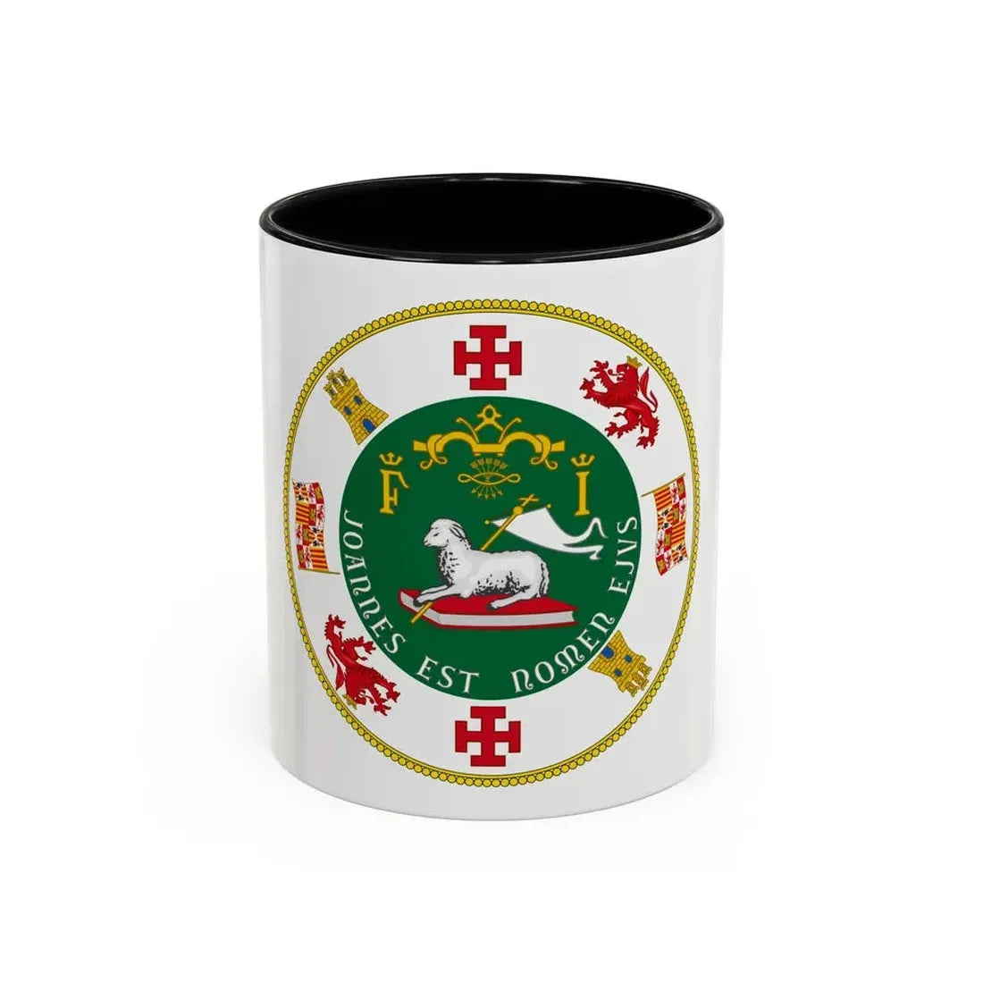 Seal of the Commonwealth of Puerto Rico - Accent Coffee Mug 11oz Black - Go Mug Yourself