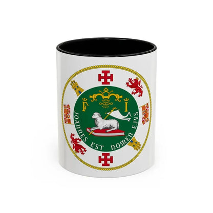 Seal of the Commonwealth of Puerto Rico - Accent Coffee Mug 11oz Black - Go Mug Yourself