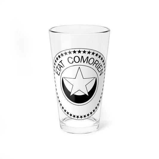 Seal of the Comoros 1975-1978 (Comoros) (Coat of Arms) Pint Glass 16oz 16oz - Go Mug Yourself