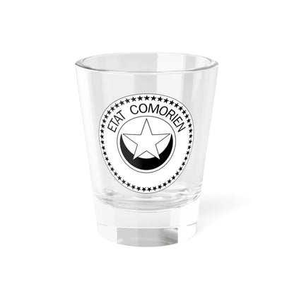 Seal of the Comoros 1975-1978 (Comoros) (Coat of Arms) Shot Glass 1.5oz 1.5oz - Go Mug Yourself