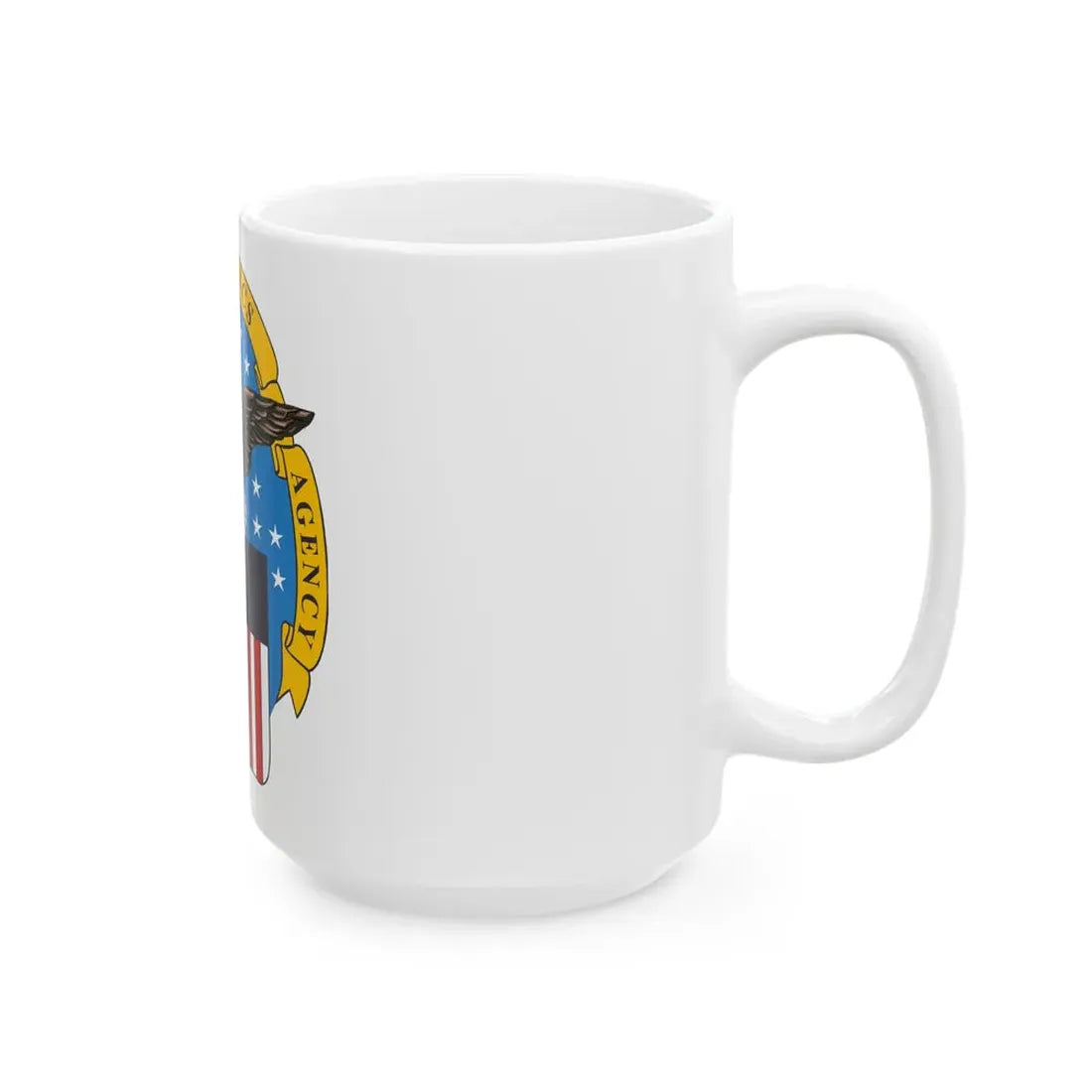 Seal of the Defense Logistics Agency - White Coffee Mug - Go Mug Yourself