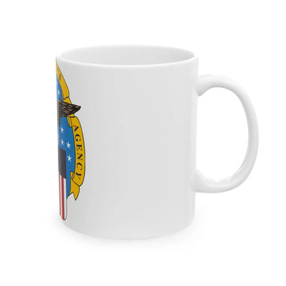 Seal of the Defense Logistics Agency - White Coffee Mug-Go Mug Yourself