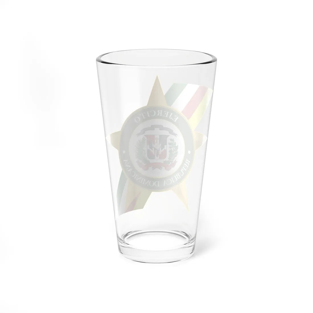 Seal of the Dominican Army (Dominica) (Coat of Arms) Pint Glass 16oz - Go Mug Yourself