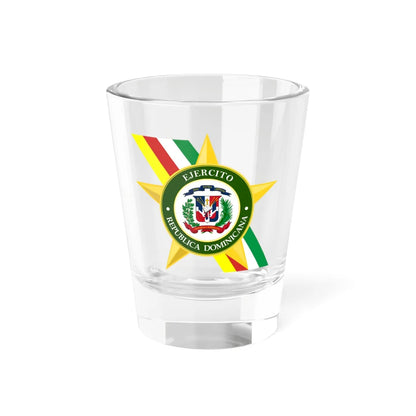 Seal of the Dominican Army (Dominica) (Coat of Arms) Shot Glass 1.5oz 1.5oz - Go Mug Yourself