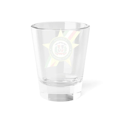 Seal of the Dominican Army (Dominica) (Coat of Arms) Shot Glass 1.5oz - Go Mug Yourself