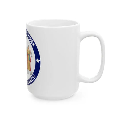 Seal of the Executive Branch of New York - White Coffee Mug - Go Mug Yourself